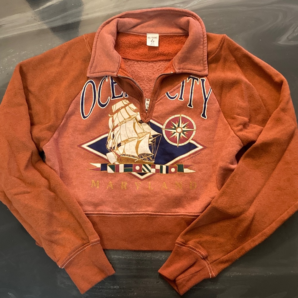 RE/DONE Cropped Sweater Size XS/S